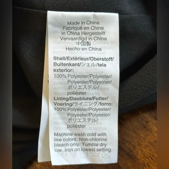 J. Crew Factory | Green & Pink Tartan Plaid Long Sleeve Dress w/Tie Neck - Picture 9 of 11